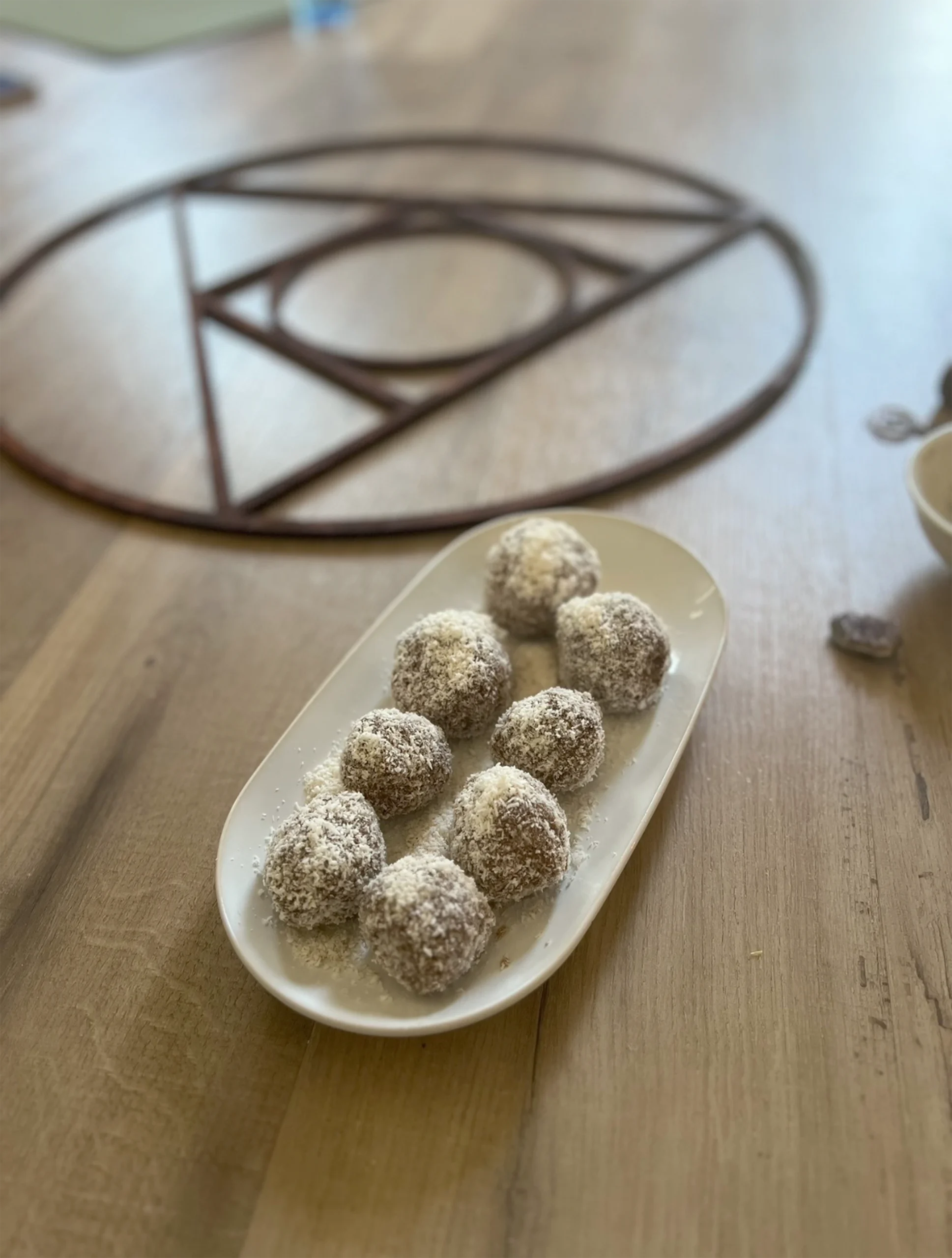 Snack meditáció – gyöngyházas tálalás