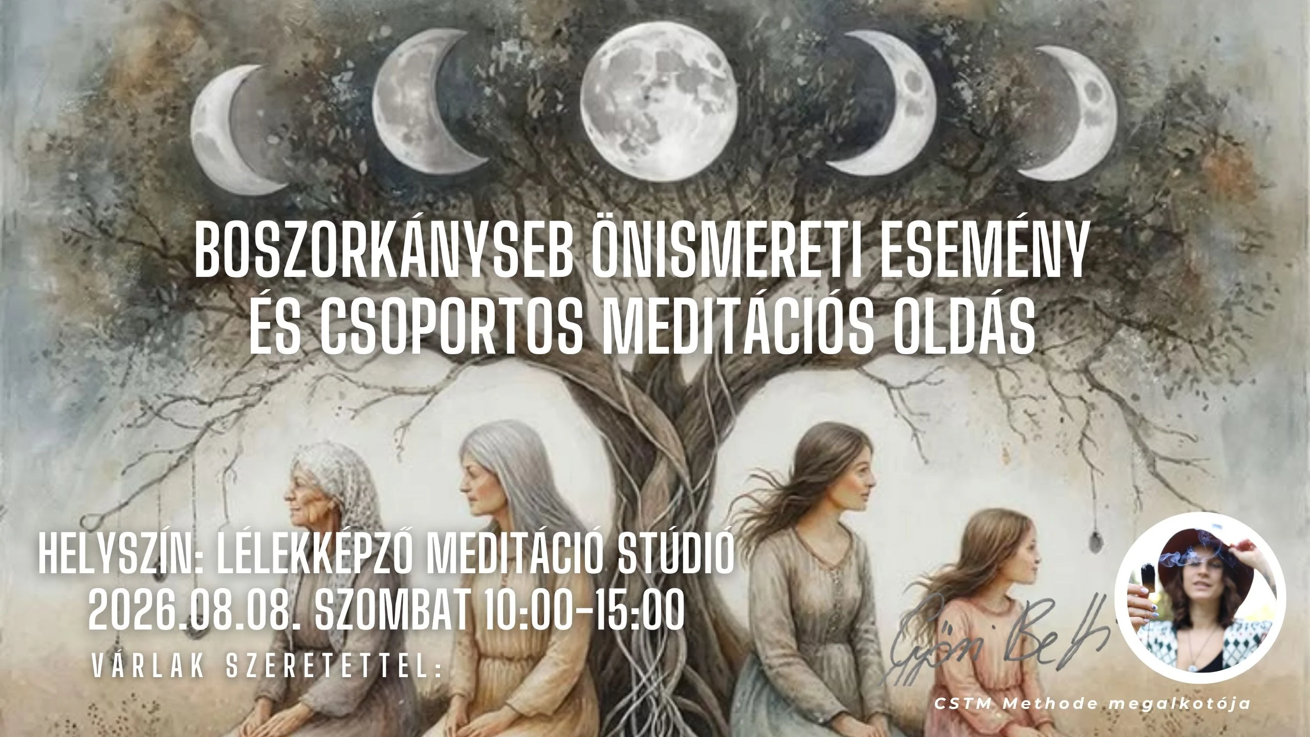 08.08. BoszorkánySeb Önismereti esemény és csoportos meditációs oldás
